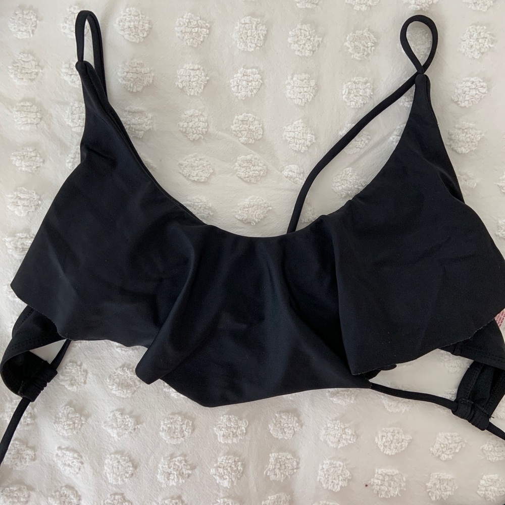 Flounce Bikini Top
